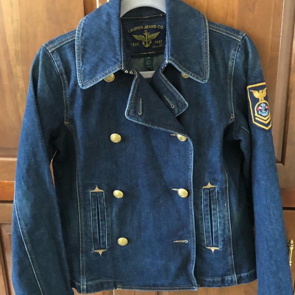 Ralph Lauren jeans jacket, size medium
